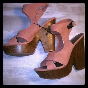 G by Guess heels. Wedges. New without box. Size 11